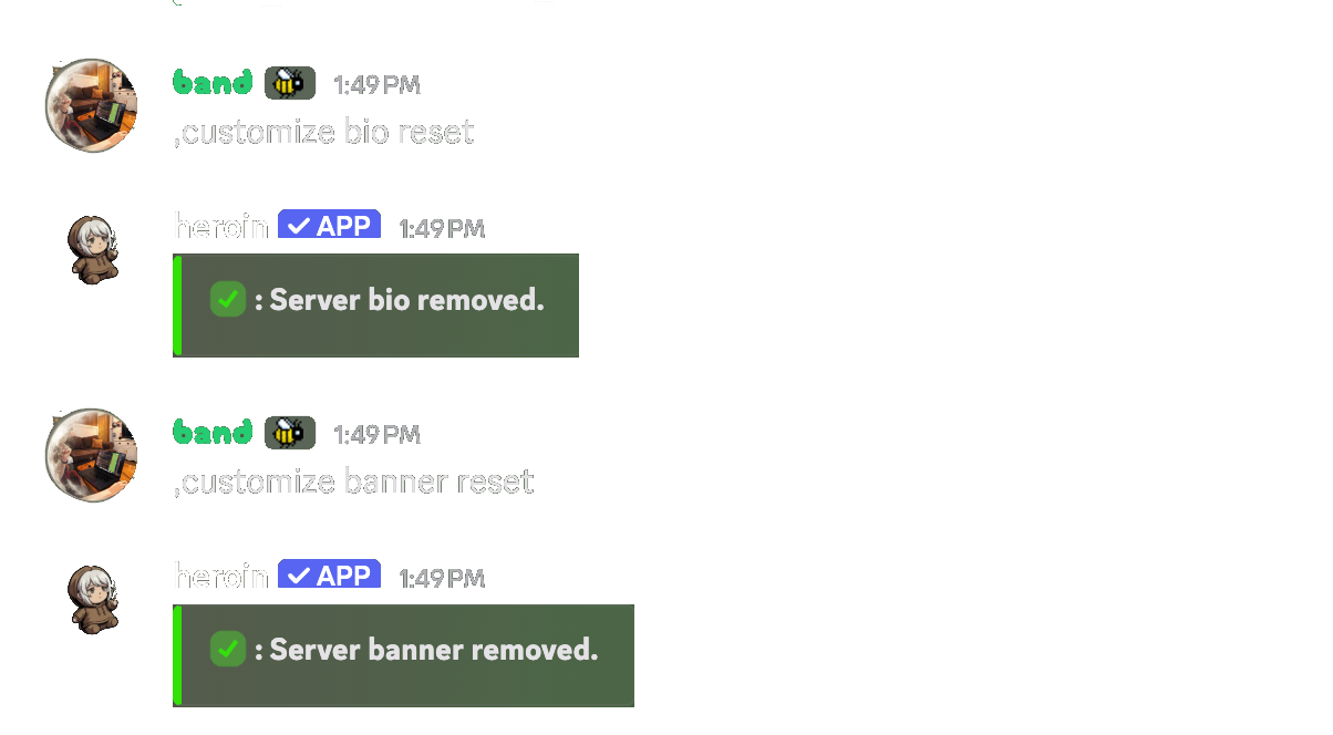 reset